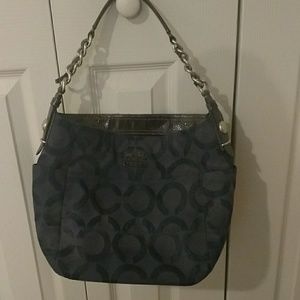 Coach Blue Handbag